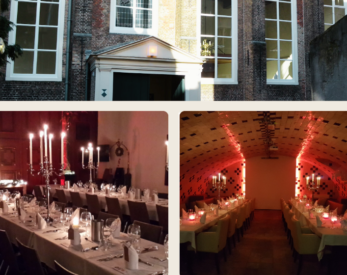 Collage van de Lutherse Kerk Breda